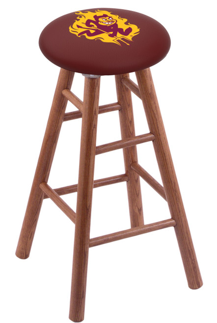 Arizona State Sun Devils Sparky Oak Wood Bar Stool