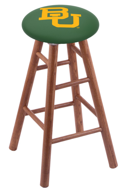 Baylor Bears Oak Wood Bar Stool