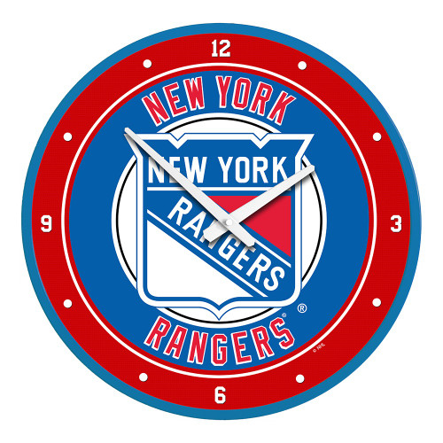 New York Rangers Modern Disc Wall Clock