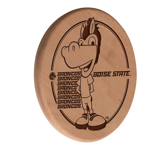 Boise State Broncos Laser Engraved Wood Sign