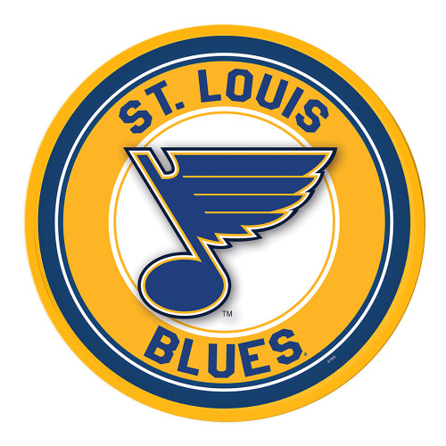 St. Louis Blues Modern Disc Wall Sign