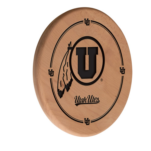 Utah Utes Laser Engraved Wood Sign