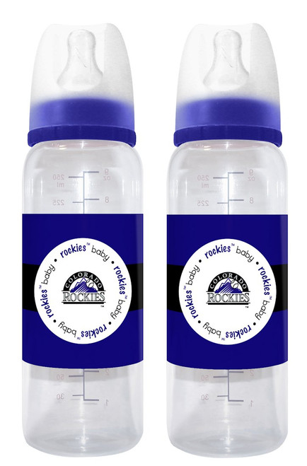 Colorado Rockies Baby Bottles - 2 Pack