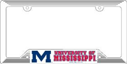 Mississippi Rebels License Plate Frame