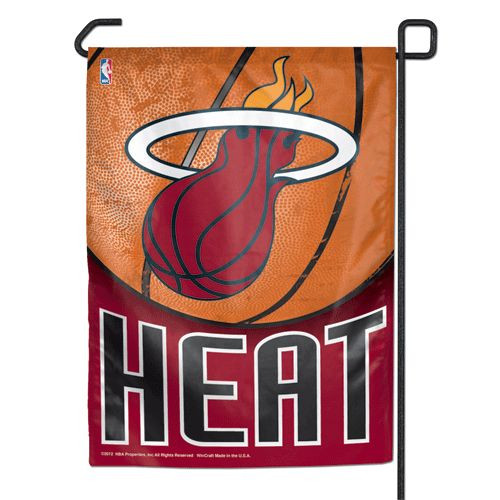 Miami Heat 11" x 15" Garden Flag