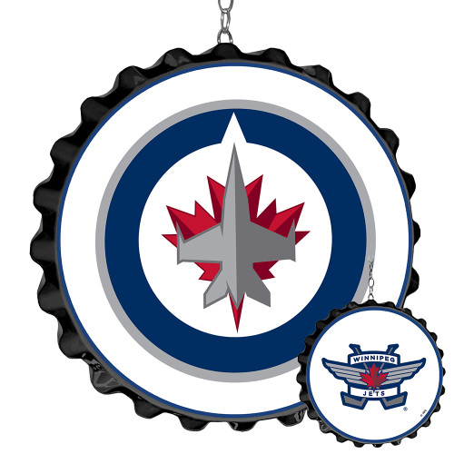 Winnipeg Jets Bottle Cap Dangler