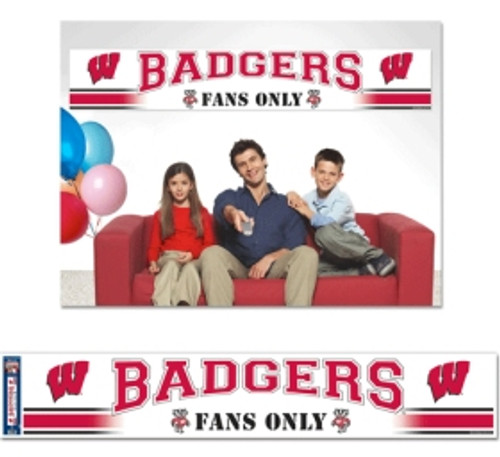 Wisconsin Badgers Party Banner