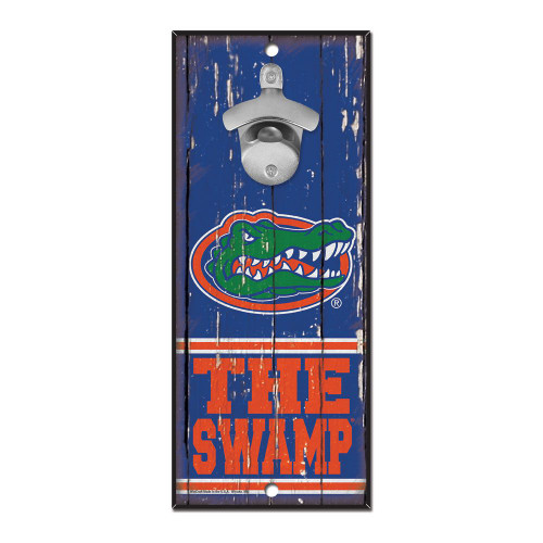 Florida Gators Wood Bottle Opener