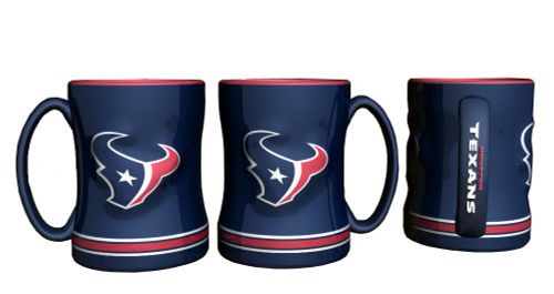 Houston Texans Sculpted Relief Coffee Mug