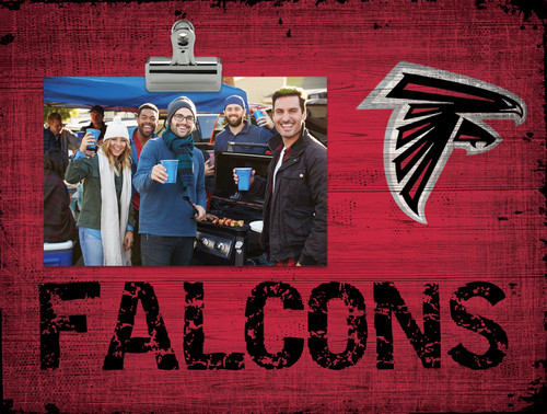 Atlanta Falcons Wood Clip Frame