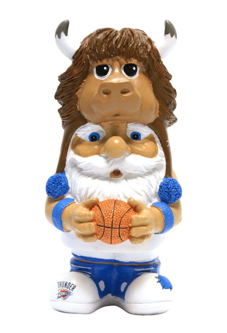 Oklahoma City Thunder Mad Hatter Garden Gnome