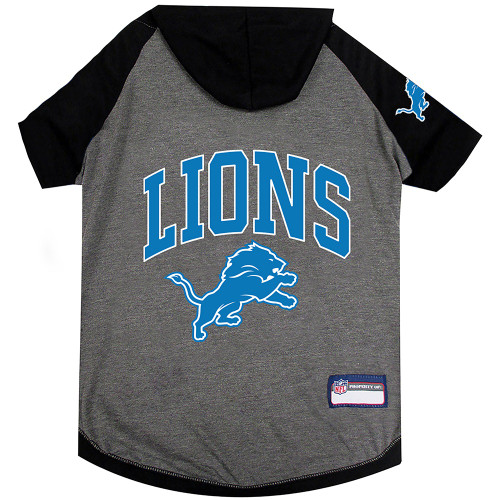 Detroit Lions Dog Hoodie Tee