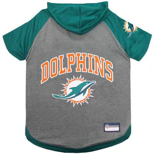 Miami Dolphins Dog Hoodie Tee