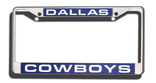 Dallas Cowboys Laser Cut License Plate Frame