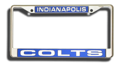 Indianapolis Colts Laser Cut License Plate Frame