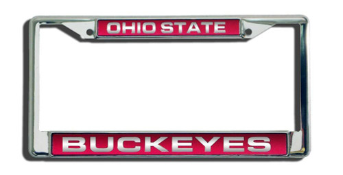 Ohio State Buckeyes Laser Cut License Plate Frame