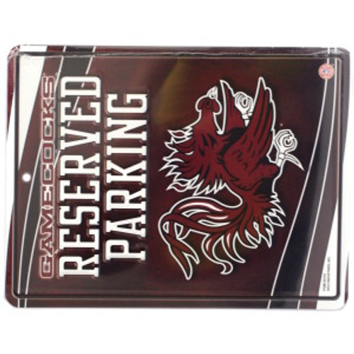 South Carolina Gamecocks Metal Parking Sign