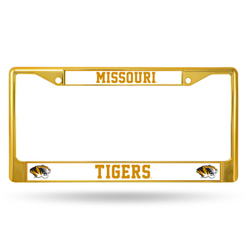 Missouri Tigers Color Metal License Plate Frame