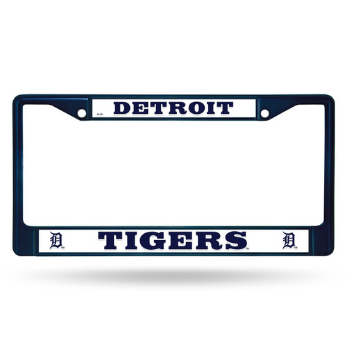 Detroit Tigers Color Metal License Plate Frame