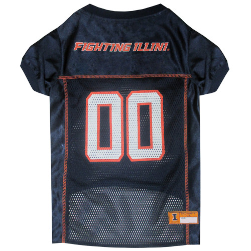 Illinois Fighting Illini Dog Football Jersey