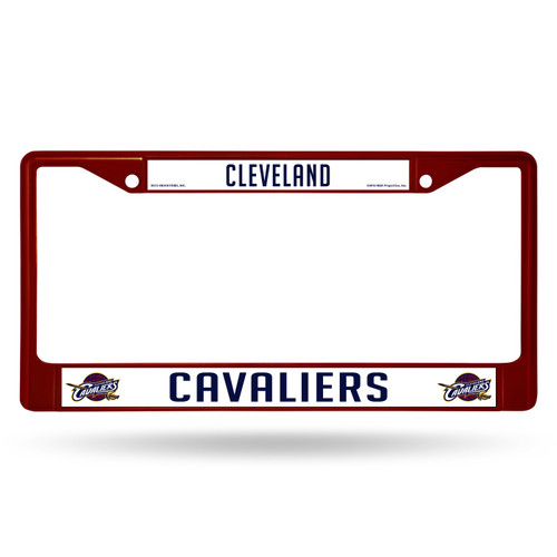 Cleveland Cavaliers Color Metal License Plate Frame