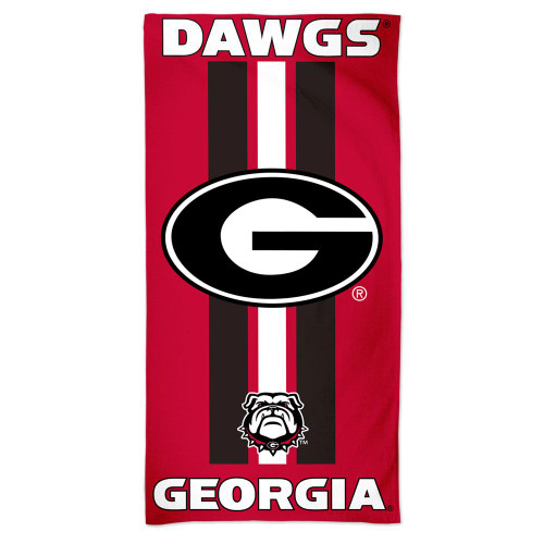 Georgia Bulldogs McArthur Beach Towel