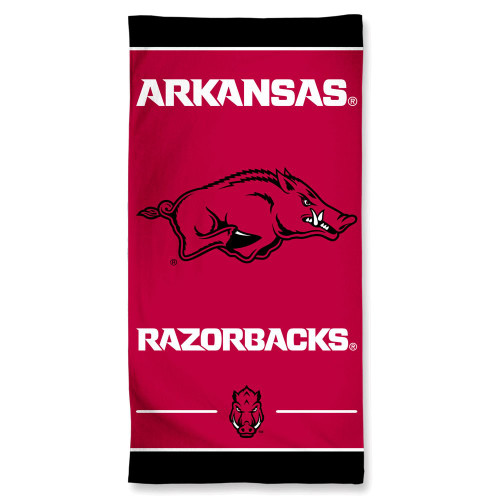 Arkansas Razorbacks McArthur Beach Towel