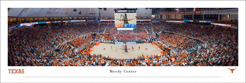 Texas Longhorns Basketball Panorama