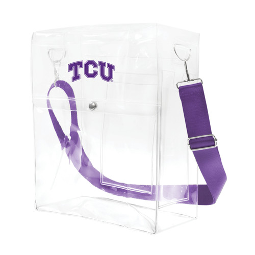 Texas Christian Horned Frogs Alternate Clear Ticket Satchel