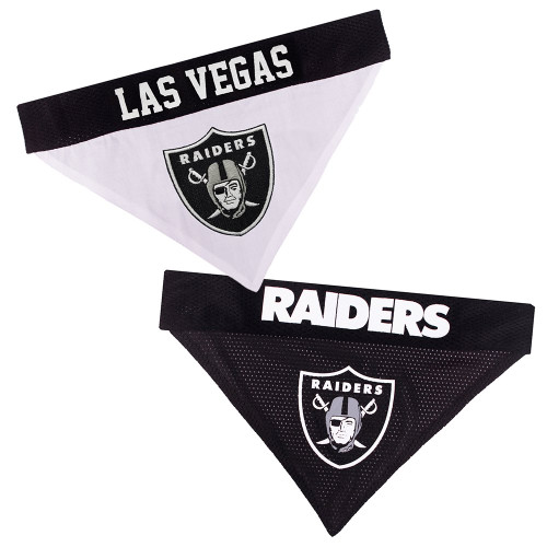 Las Vegas Raiders Reversible Dog Bandana