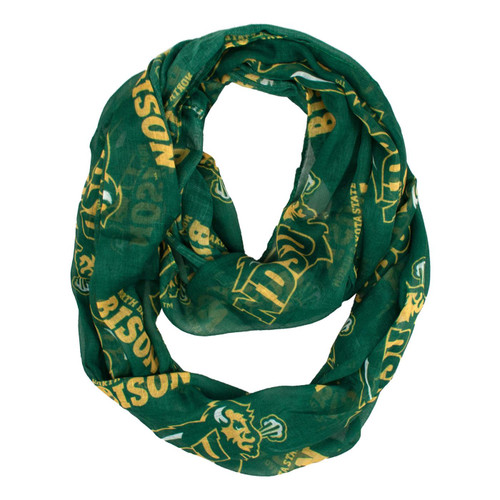North Dakota State Bison Sheer Infinity Scarf
