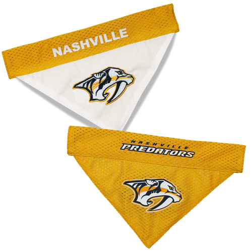 Nashville Predators Reversible Dog Bandana