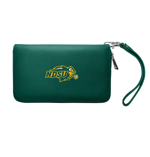 North Dakota State Bison Pebble Organizer Wallet
