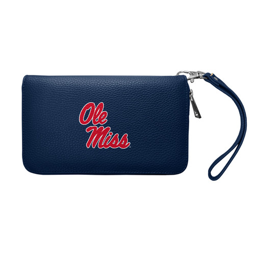 Mississippi Rebels Pebble Organizer Wallet