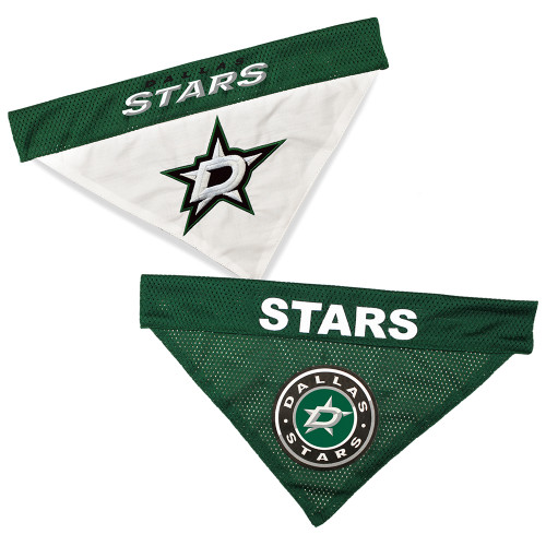 Dallas Stars Reversible Dog Bandana