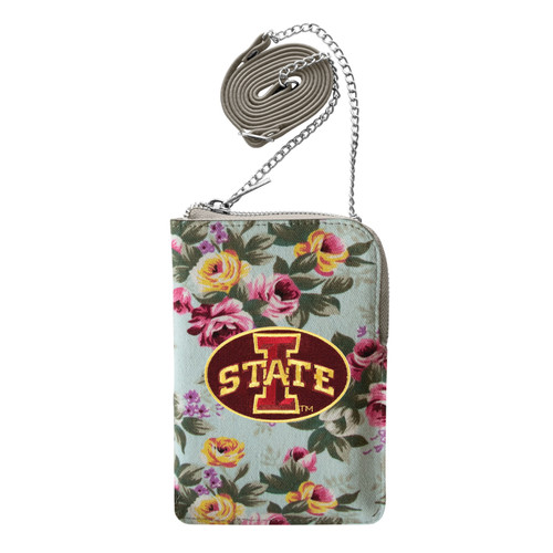 Iowa State Cyclones Canvas Floral Smart Purse