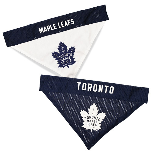 Toronto Maple Leafs Reversible Dog Bandana