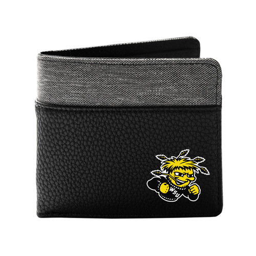 Wichita State Shockers Pebble Bi-Fold Wallet