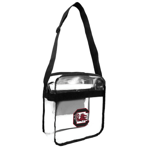 South Carolina Gamecocks Clear Crossbody Carry-All Bag