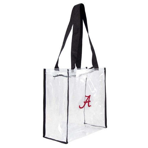 Alabama Crimson Tide NCAA Clear Square Stadium Tote