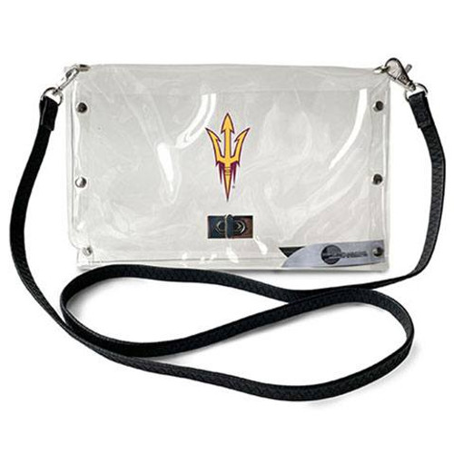 Arizona State Sun Devils Clear Envelope Purse