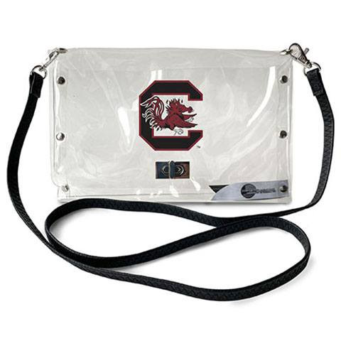South Carolina Gamecocks Clear Envelope Purse