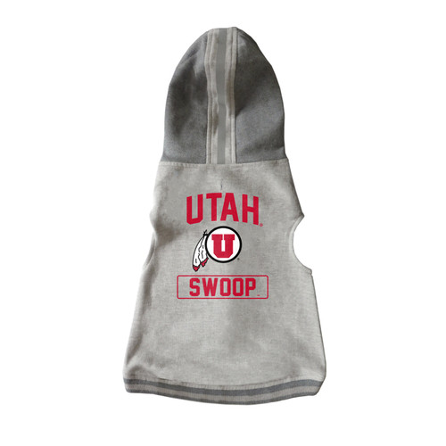 Utah Utes Dog Hooded Crewneck