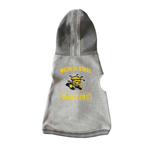 Wichita State Shockers Dog Hooded Crewneck