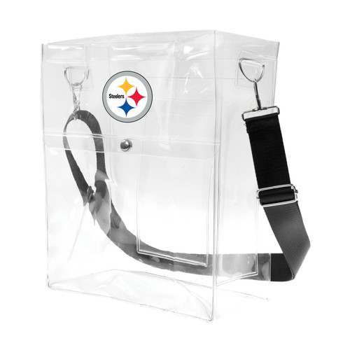 Pittsburgh Steelers Clear Ticket Satchel