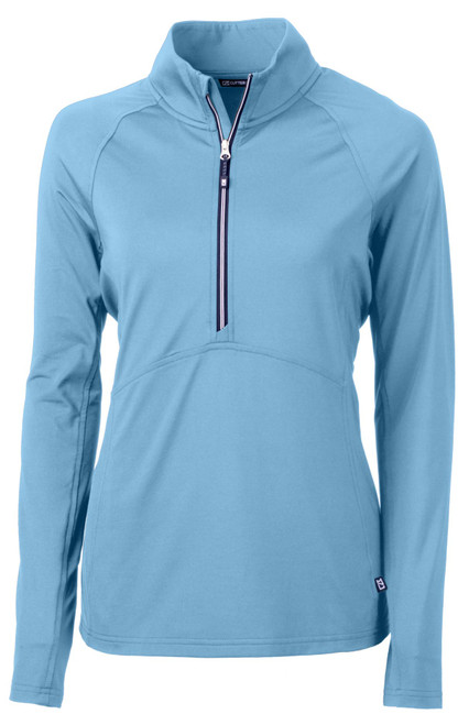 Cutter & Buck Adapt Eco Knit Hybrid Women's Custom Quarter Zip Pullover