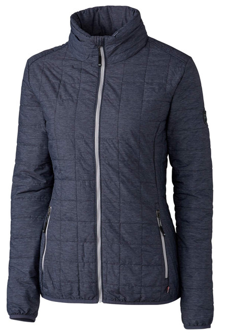 Cutter & Buck Rainier PrimaLoft Women's Custom Eco Insulated Full Zip Puffer Jacket