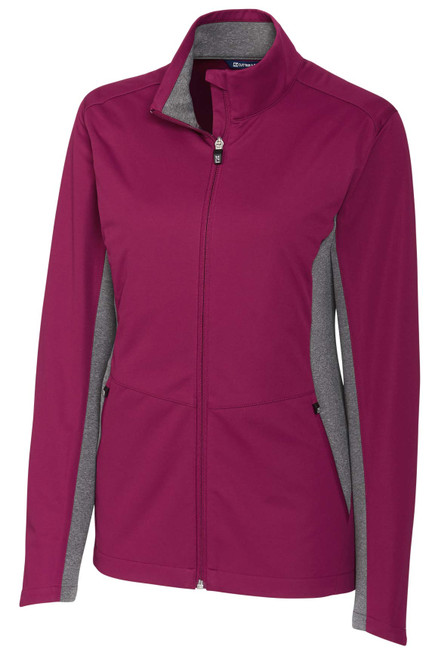 Cutter & Buck Navigate Softshell Women's Custom Full Zip Jacket