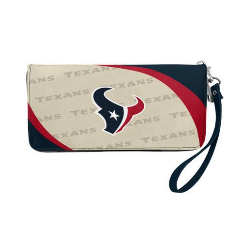 Houston Texans Curve Zip Organizer Wallet