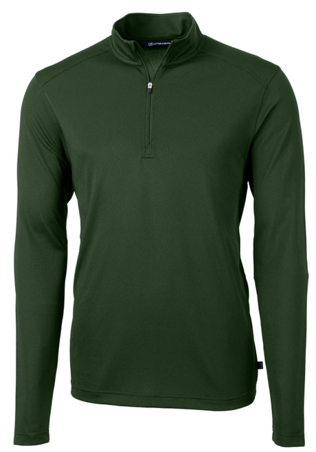 Cutter & Buck Virtue Eco Pique Men's Custom Quarter Zip Pullover